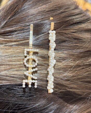 Haarspangen "Love"