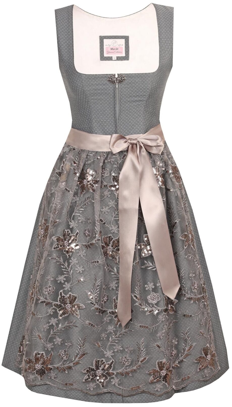 Dirndl "Marloffstein" 65L. Graugrün