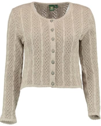 Da. Strickjacke „457005-0771“ Natur