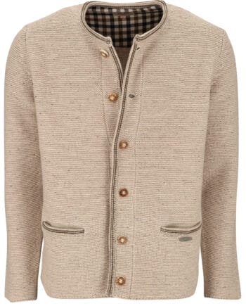 He. Strickjacke „Hausstein“ Natur