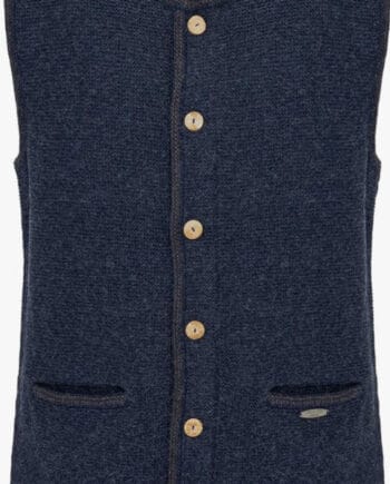 He. Weste „Hirschberg“ Indigo