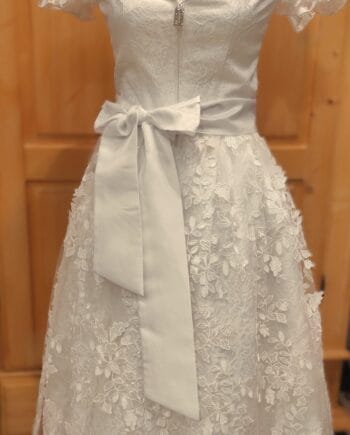 Hochzeitsdirndl "52301" Weiß/80L.