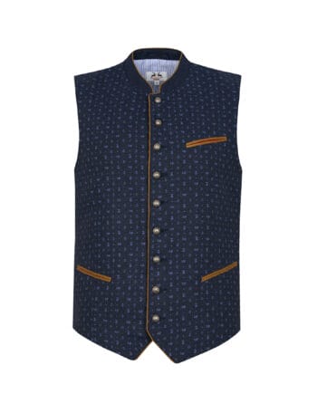 He. Weste "Aichach" Blau