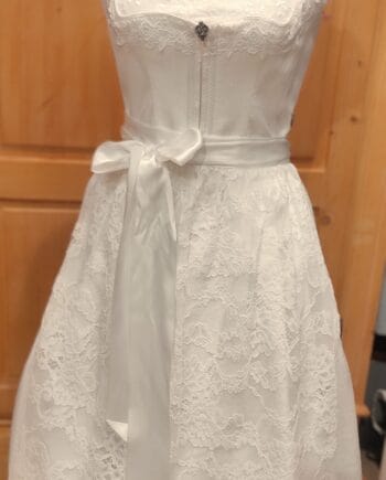 Hochzeitsdirndl "Jasmin" off white/70L.